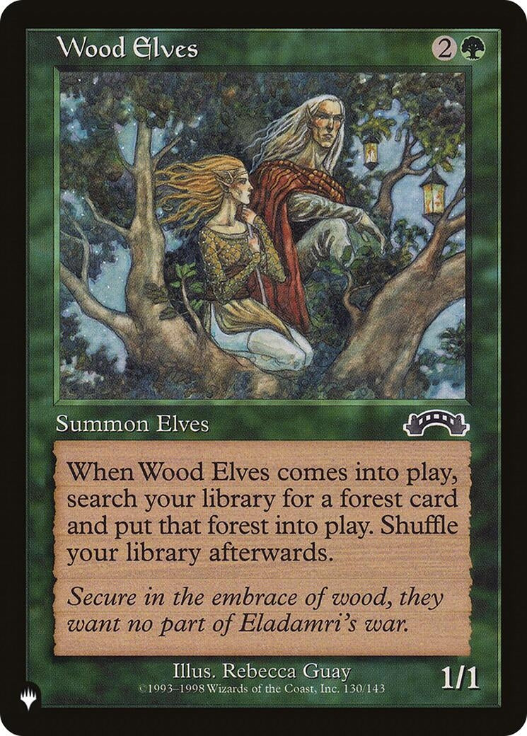 Image for Wood Elves (130/143) - Magic: The Gathering