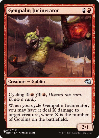 Gempalm Incinerator (039/063) (The List Reprints)