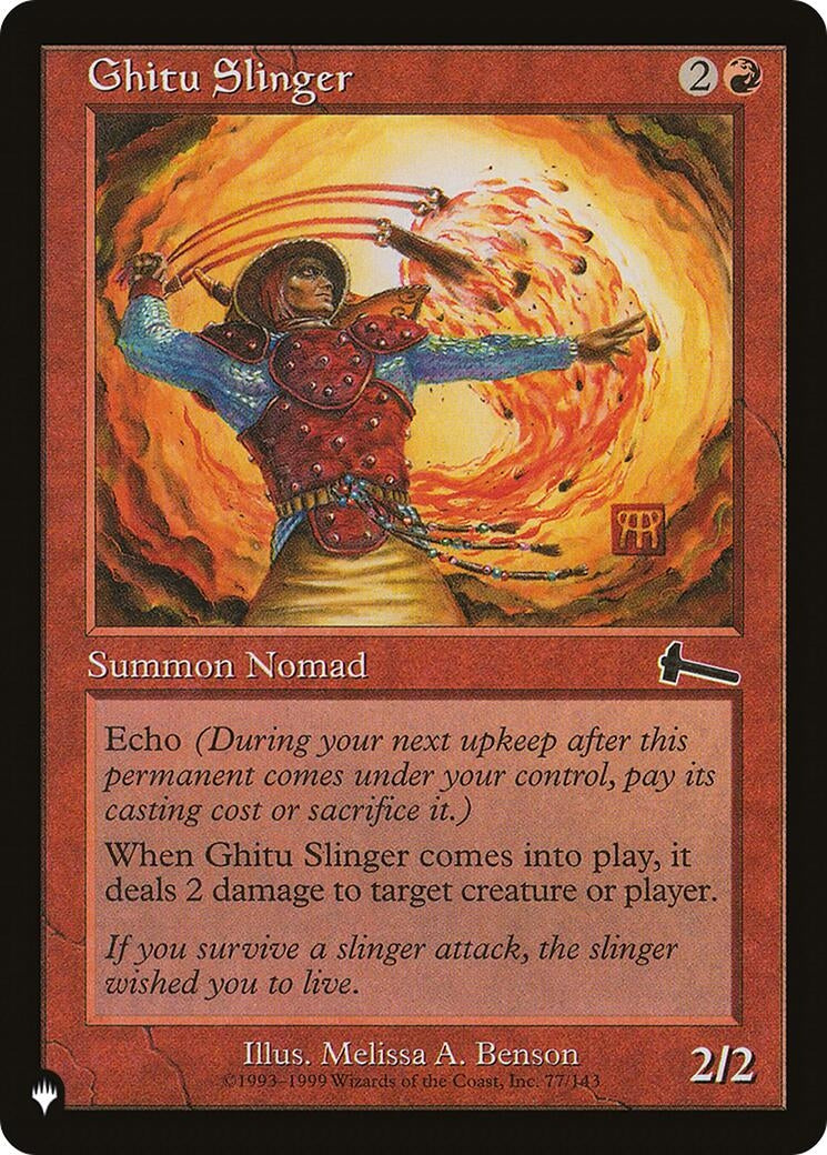 Ghitu Slinger (77/143) (The List Reprints)