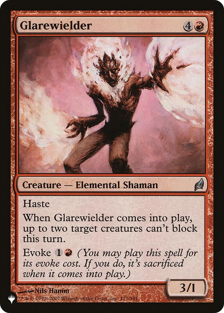 Image for Glarewielder (171/301) (The List Reprints) - Magic: The Gathering