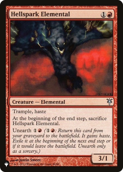 Hellspark Elemental (46/80) (The List Reprints)