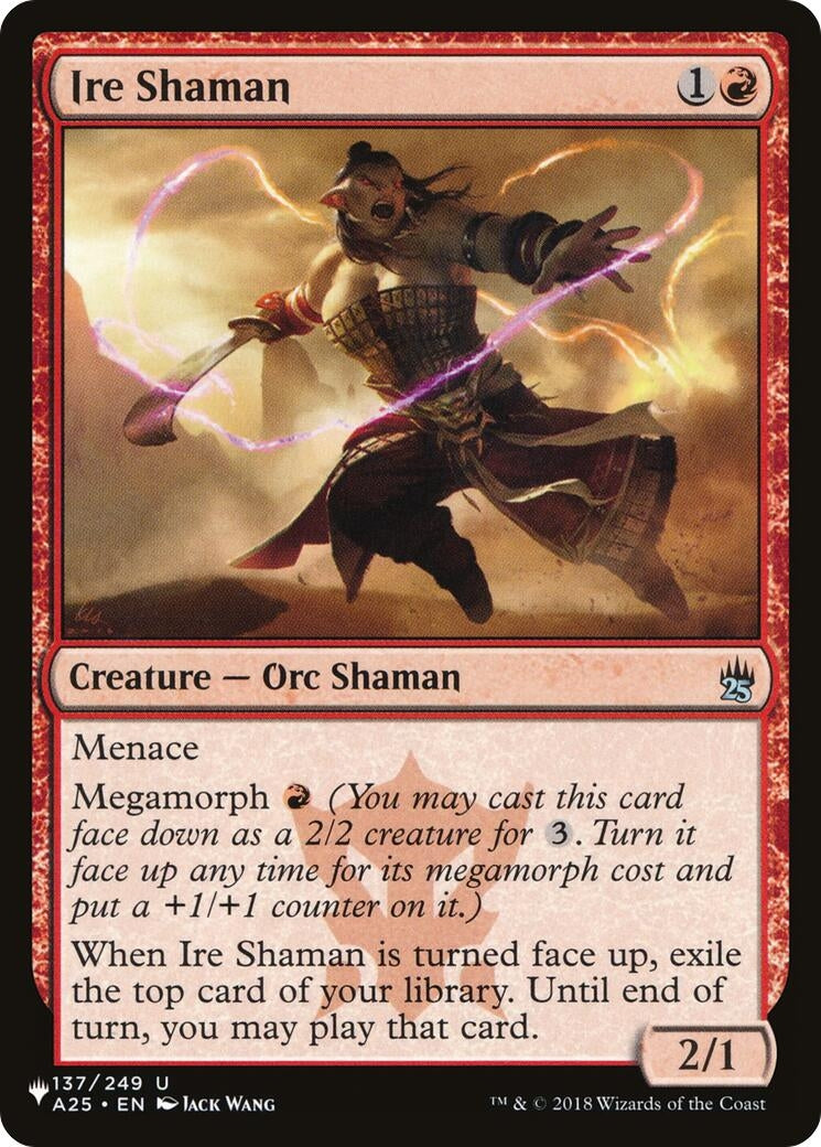 Ire Shaman (137/249) (The List Reprints)