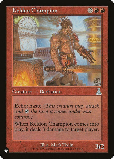 Keldon Champion (90/143) (The List Reprints)