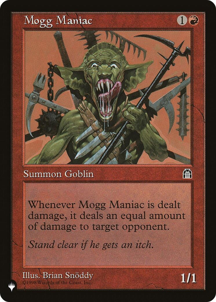 Mogg Maniac (The List Reprints)