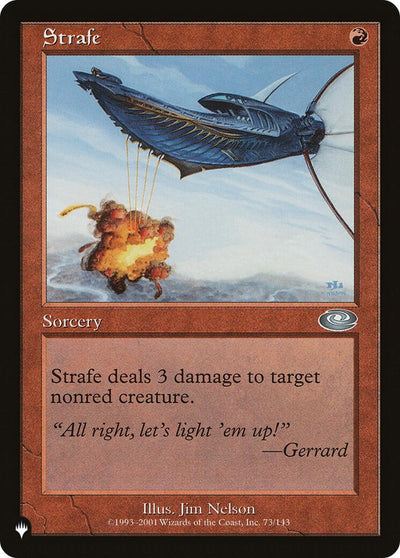Strafe (73/143) (The List Reprints)