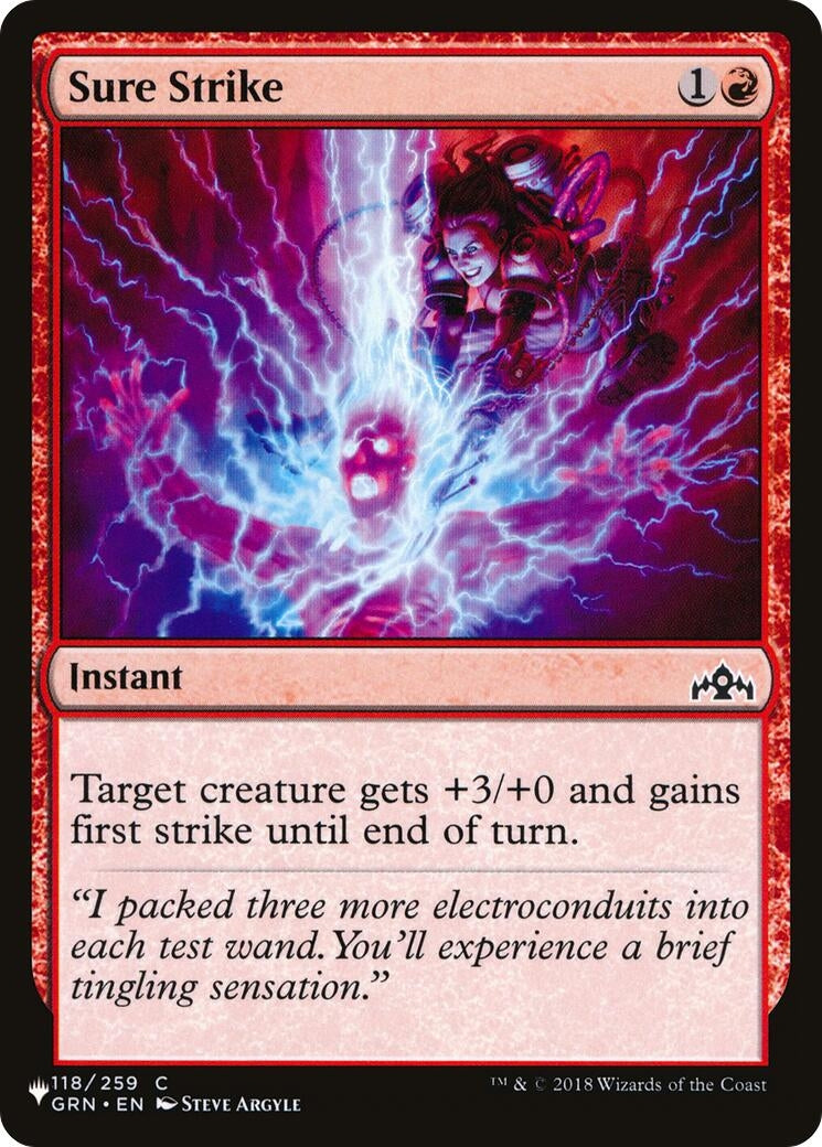 Sure Strike (118/259) (The List Reprints)