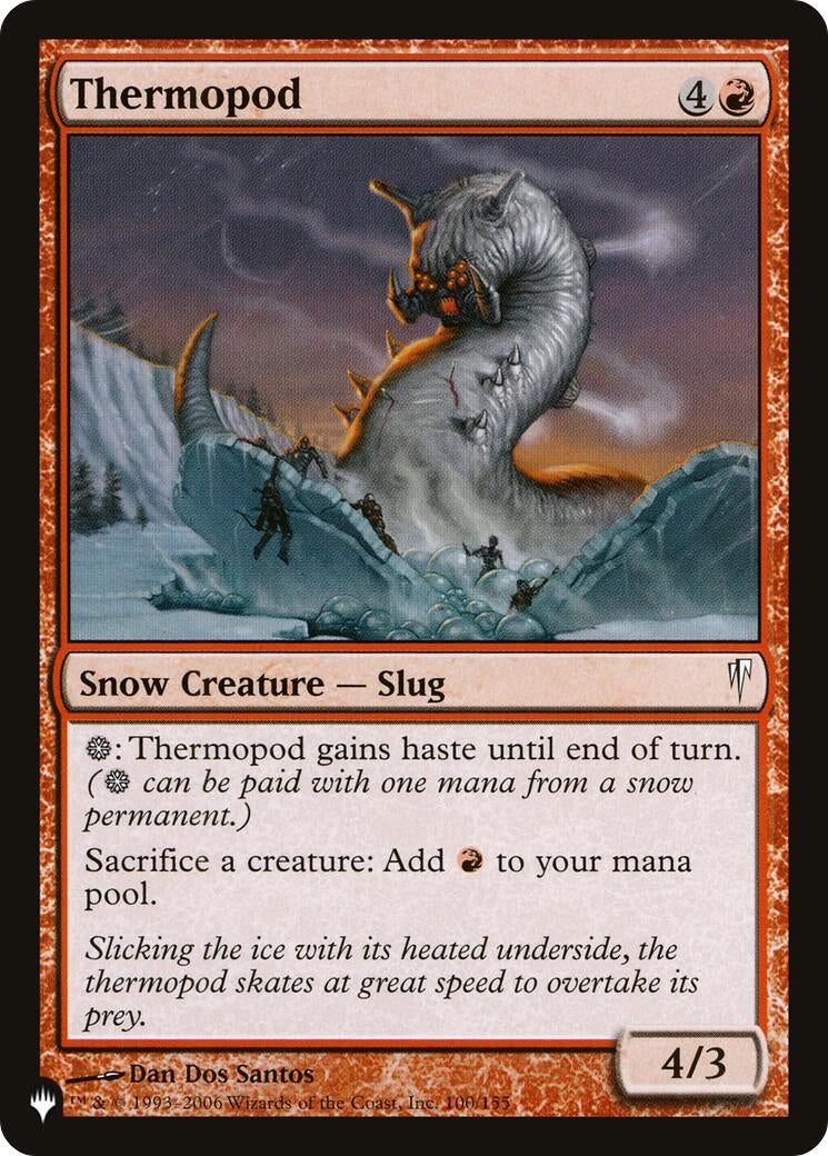 Thermopod (100/155) (The List Reprints)