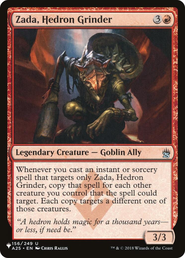 Image for Zada, Hedron Grinder (156/249) - Magic: The Gathering