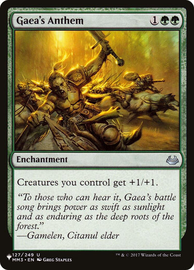 Gaea's Anthem (MM3) (127/249) (The List Reprints)