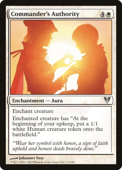 Commander's Authority (13) (Avacyn Restored)