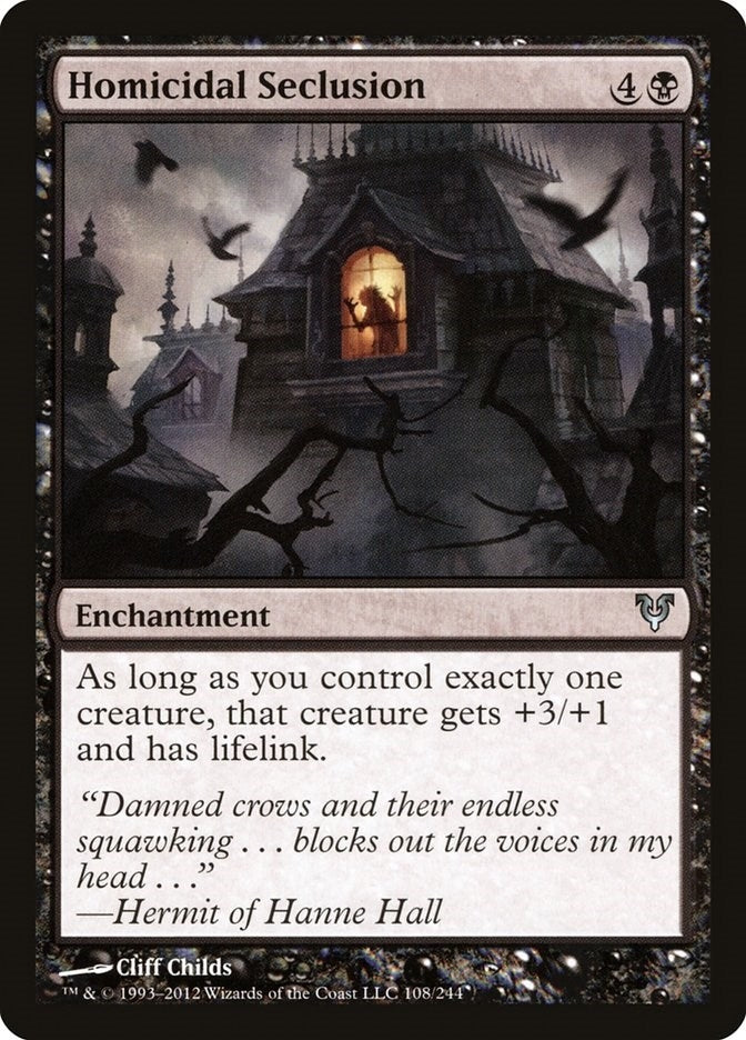 Homicidal Seclusion (108) (Avacyn Restored)