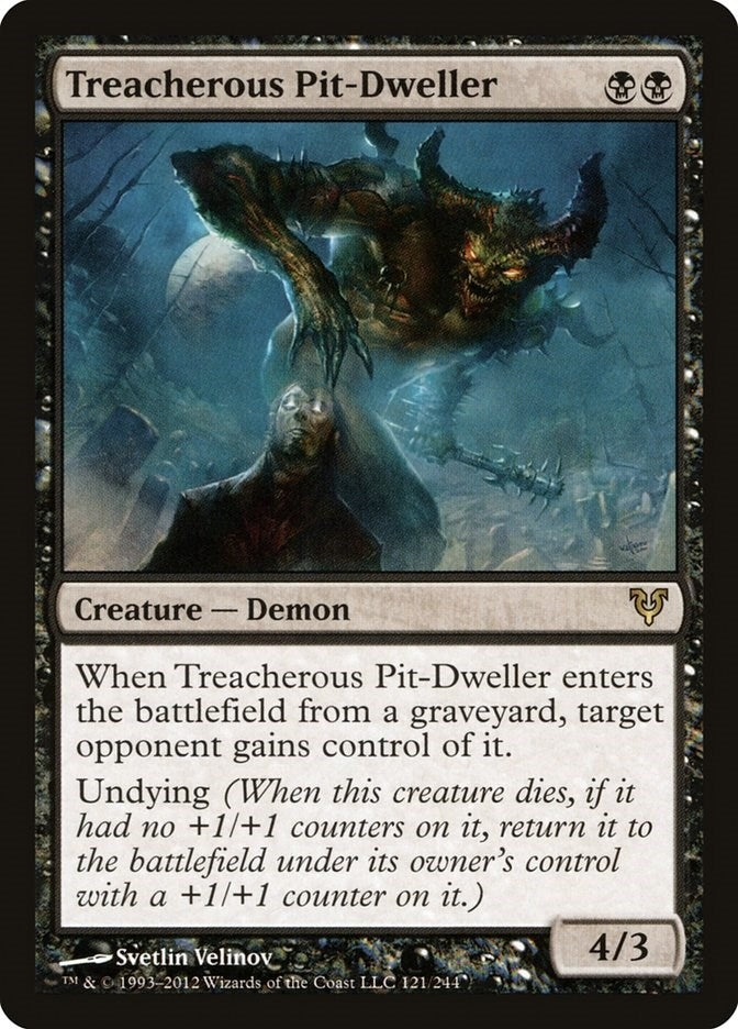 Treacherous Pit-Dweller (121) (Avacyn Restored)