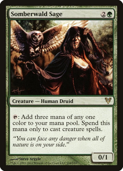 Somberwald Sage (194) (Avacyn Restored)