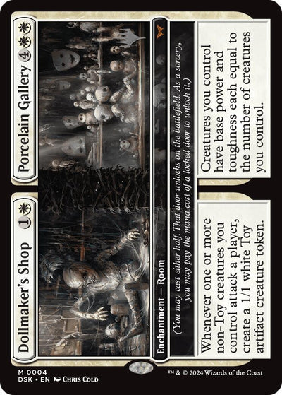 Dollmaker's Shop // Porcelain Gallery (4) (Promo Pack: Duskmourn: House of Horror)