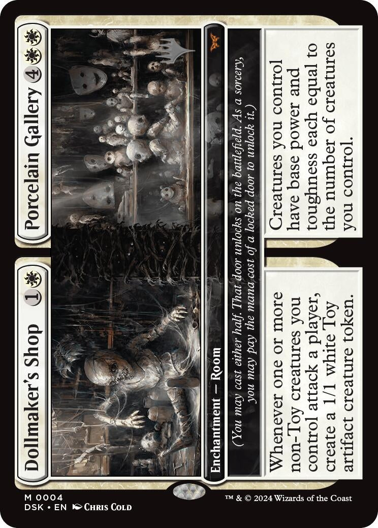 Dollmaker's Shop // Porcelain Gallery (4) (Promo Pack: Duskmourn: House of Horror)