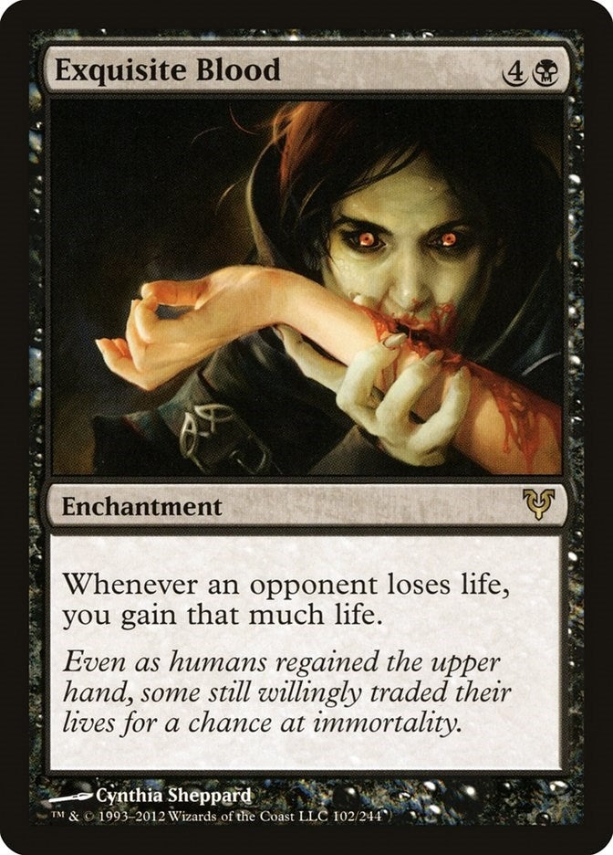 Exquisite Blood (102) (Avacyn Restored)