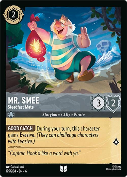 Mr. Smee - Steadfast Mate (175/204) (Azurite Sea)
