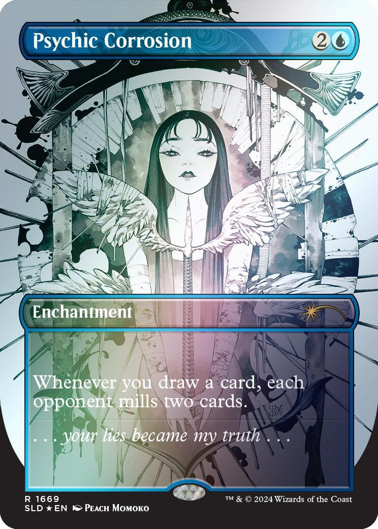 Psychic Corrosion (Rainbow Foil) (1669) (Secret Lair Drop Series)