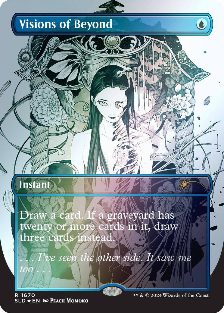 Visions of Beyond (Rainbow Foil) (1670) (Secret Lair Drop Series)
