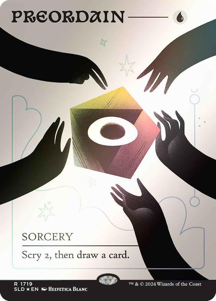 Preordain (1719) (Rainbow Foil) (1719) (Secret Lair Drop Series)