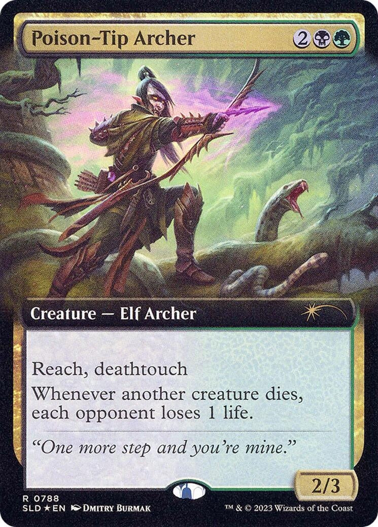 Poison-Tip Archer (Extended Art) (788) (Secret Lair Drop Series)