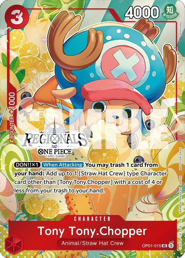 Image for Tony Tony.Chopper (Online Regional 2024 Vol. 3) (OP01-015) (One Piece Promotion Cards) - One Piece Card Game
