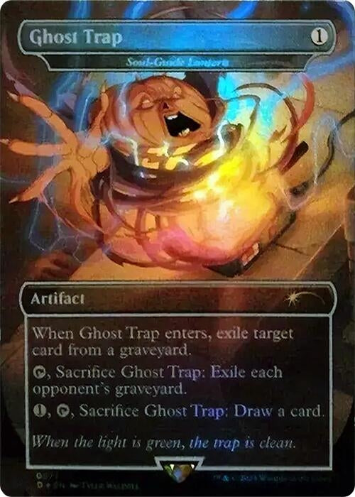 Ghost Trap - Soul-Guide Lantern (Rainbow Foil) (871) (Secret Lair Drop Series)