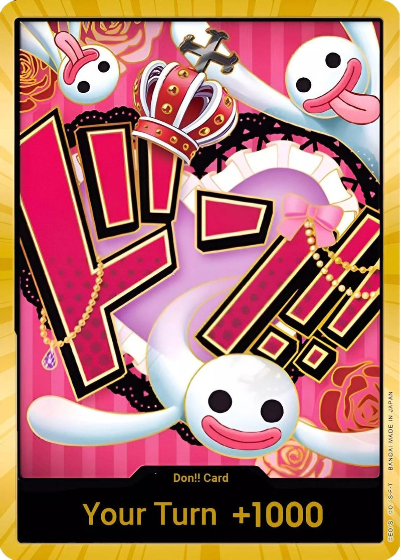 Image for DON!! Card (Perona) (Gold) (Premium Booster -The Best-) - One Piece Card Game
