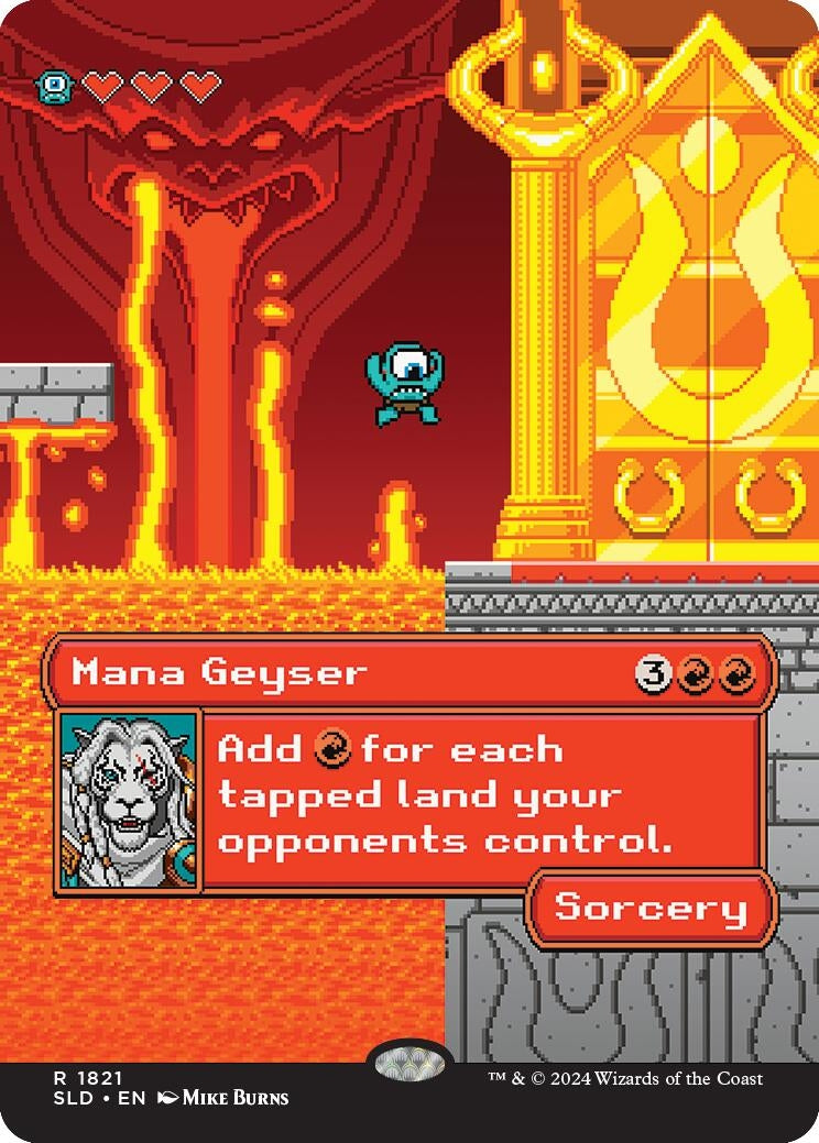 Mana Geyser (1821) (Secret Lair Drop Series)