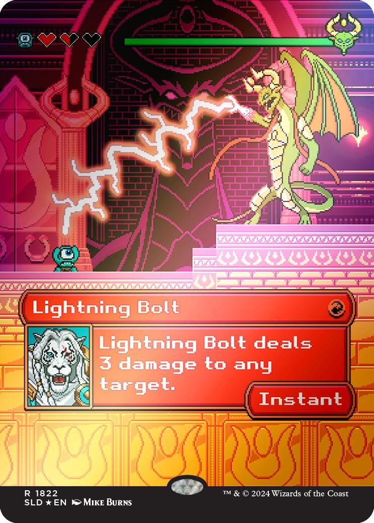Lightning Bolt (1822) (Rainbow Foil) (1822) (Secret Lair Drop Series)
