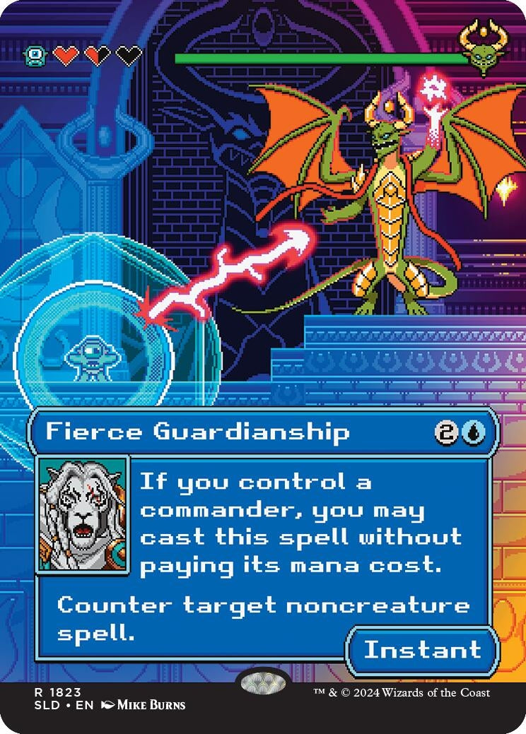 Fierce Guardianship (1823) (Secret Lair Drop Series)
