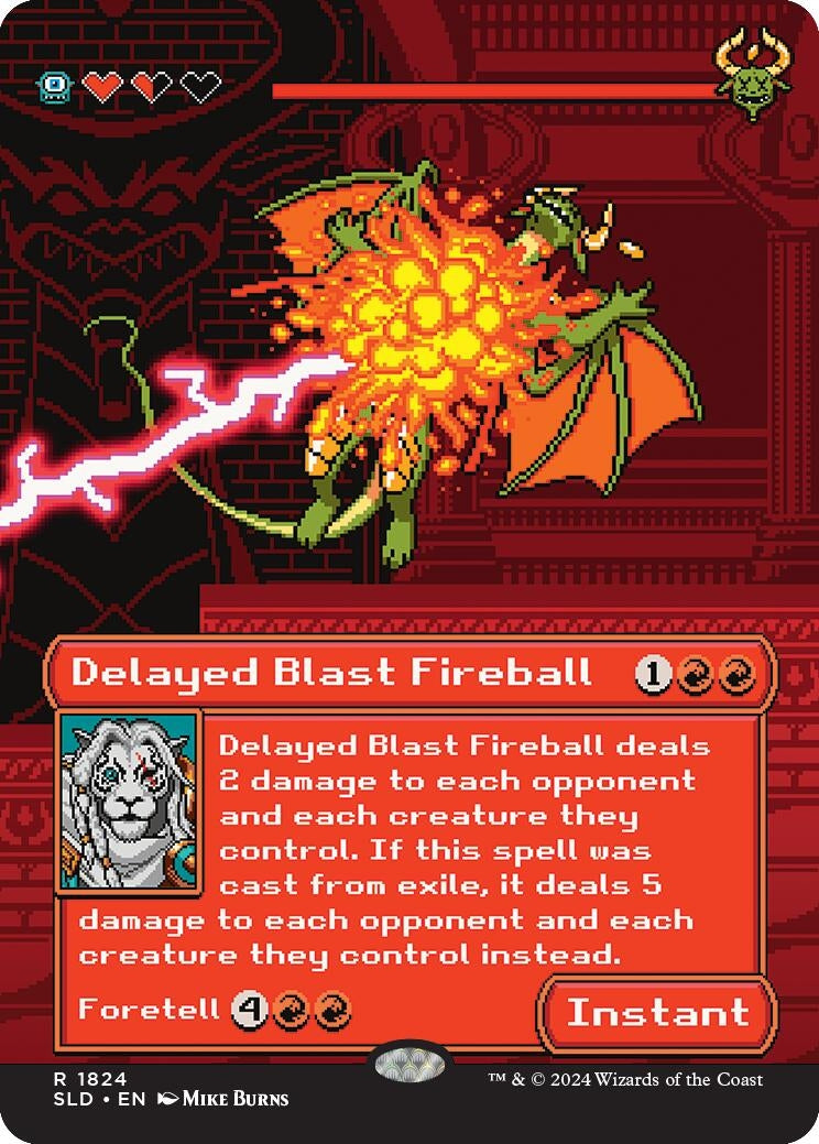 Delayed Blast Fireball (1824) (Secret Lair Drop Series)