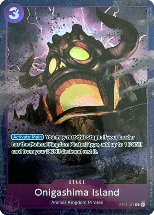 Image for Onigashima Island (Premium Card Collection -Best Selection Vol. 2-) (ST04-017) (One Piece Promotion Cards) - One Piece Card Game