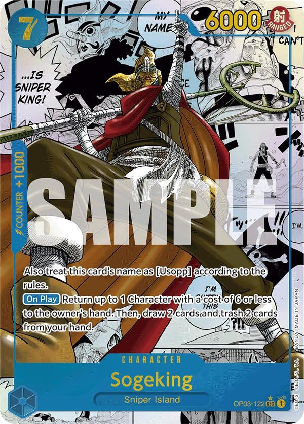 Image for Sogeking (Manga) (OP03-122) (Premium Booster -The Best-) - One Piece Card Game
