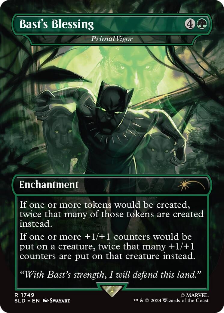 Bast's Blessing - Primal Vigor (1749) (Secret Lair Drop Series)