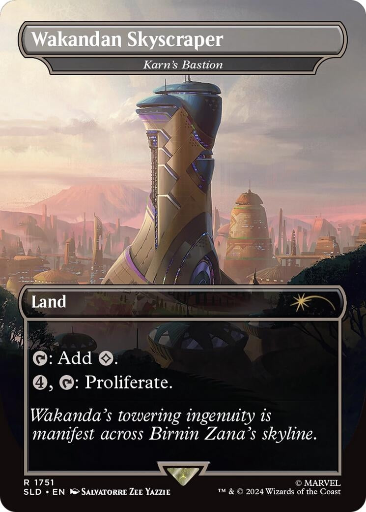 Image for Wakandan Skyscraper - Karn's Bastion (1751) - Magic: The Gathering
