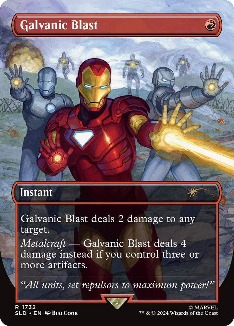 Galvanic Blast (Rainbow Foil) (1732) (Secret Lair Drop Series)