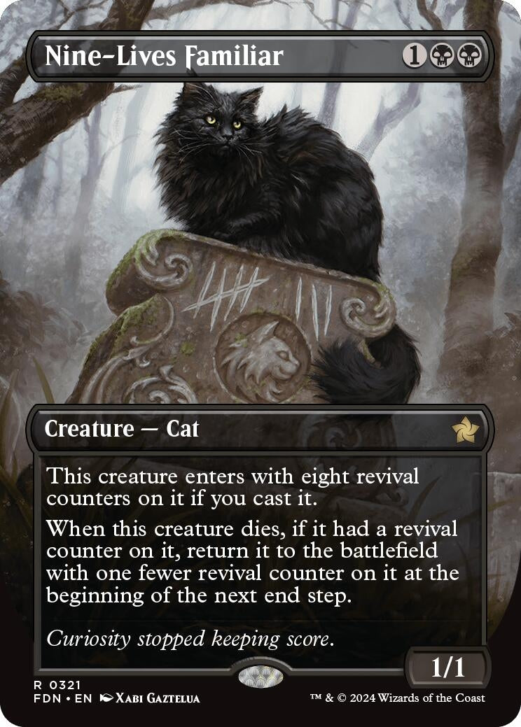 Nine-Lives Familiar (Borderless) (321) (Foundations) (FDN)