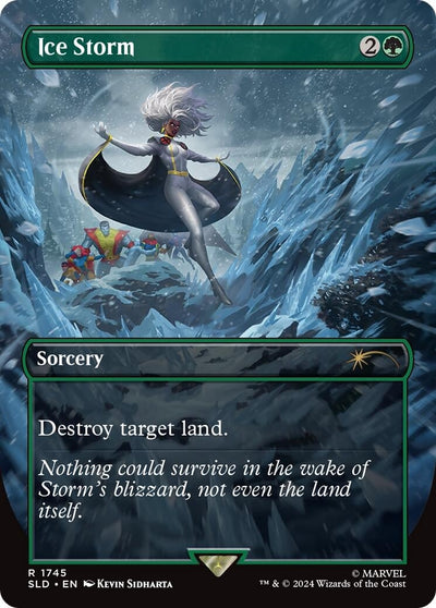 Ice Storm (Rainbow Foil) (1745) (Secret Lair Drop Series)