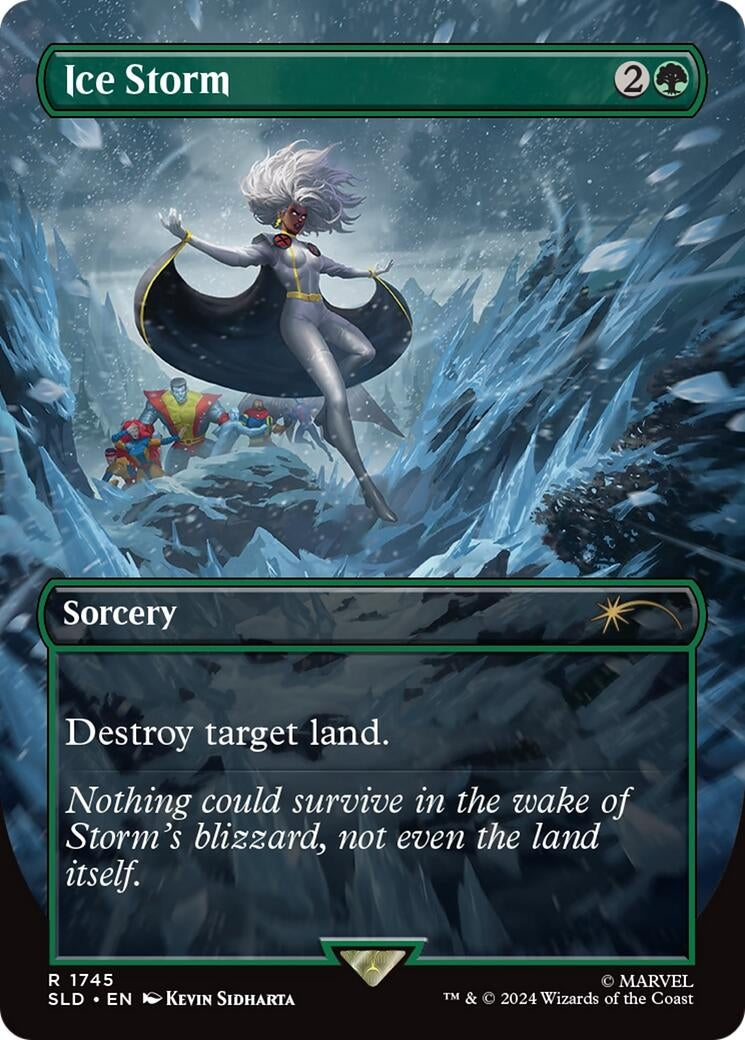 Ice Storm (Rainbow Foil) (1745) (Secret Lair Drop Series)