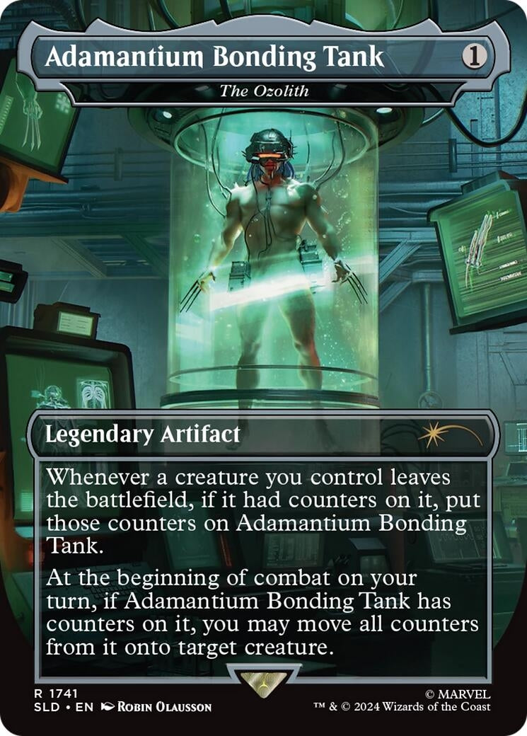 Adamantium Bonding Tank - The Ozolith (Rainbow Foil) (1741) (Secret Lair Drop Series)