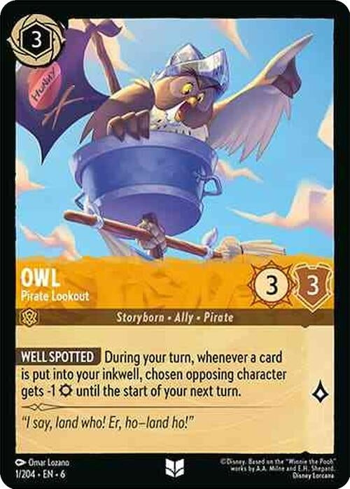 Owl - Pirate Lookout (1/204) (Azurite Sea)