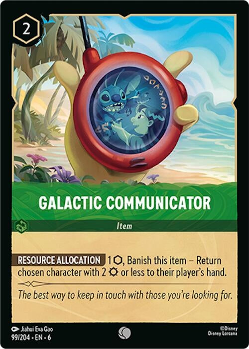 Galactic Communicator (99/204) (Azurite Sea)