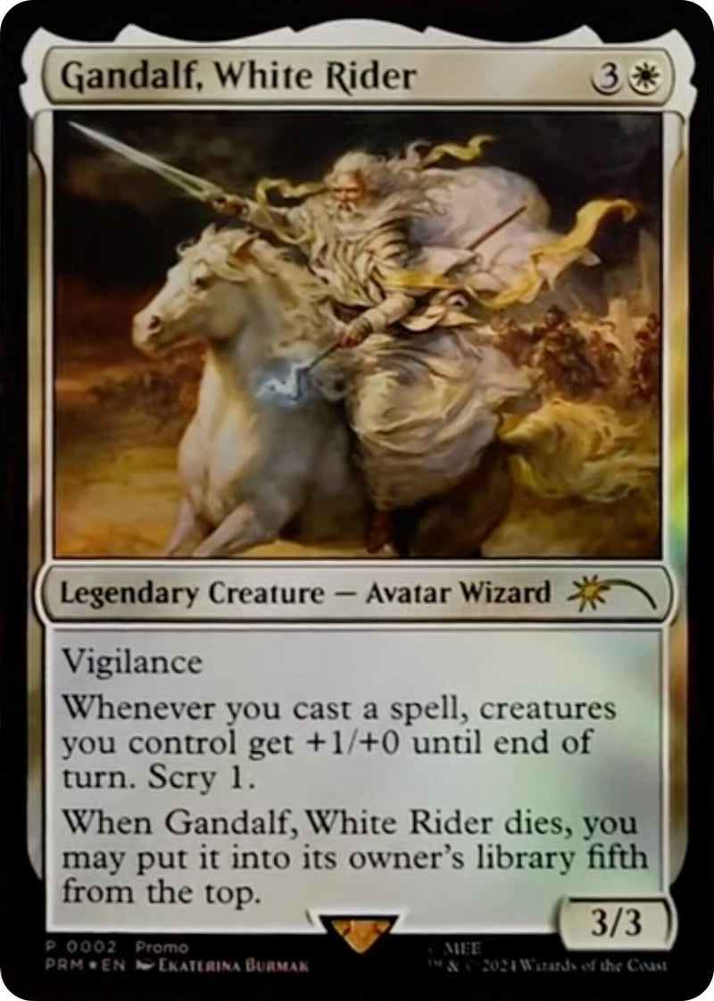 Gandalf, White Rider (2) (Unique and Miscellaneous Promos)