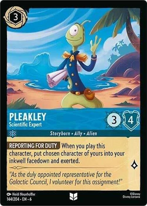 Pleakley - Scientific Expert (144/204) (Azurite Sea)