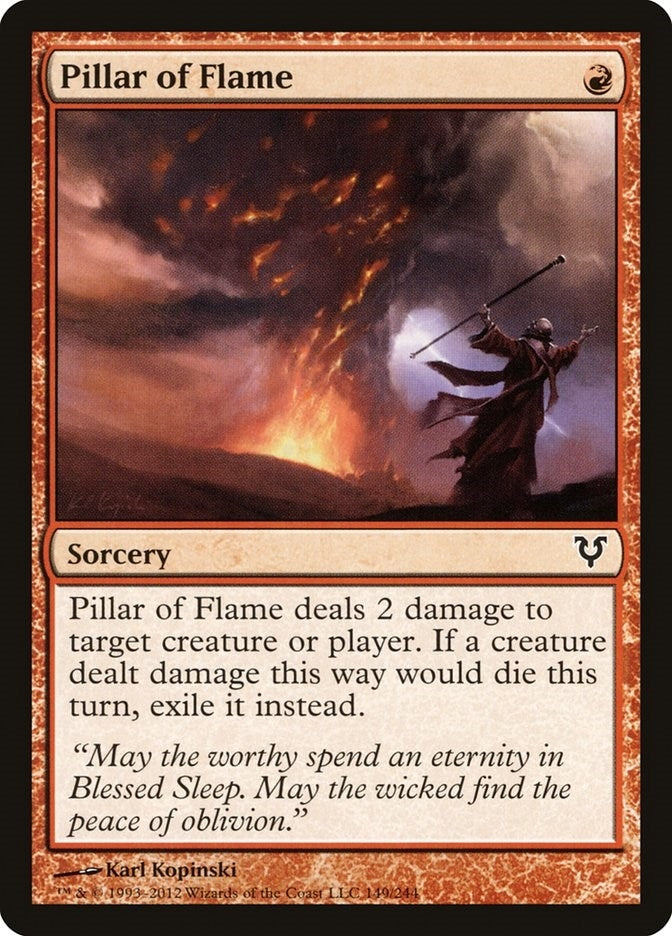 Image for Pillar of Flame (149) (Avacyn Restored) - Magic: The Gathering