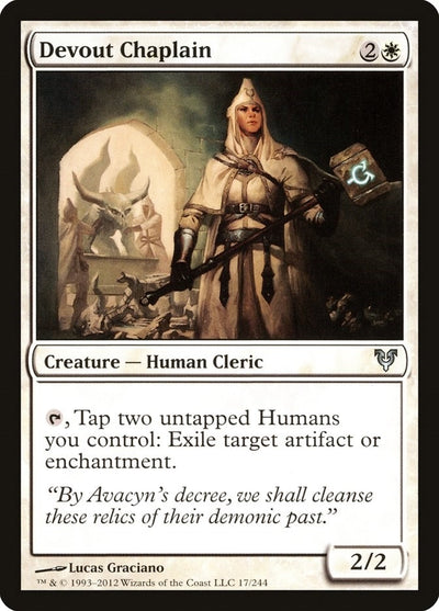 Devout Chaplain (17) (Avacyn Restored)