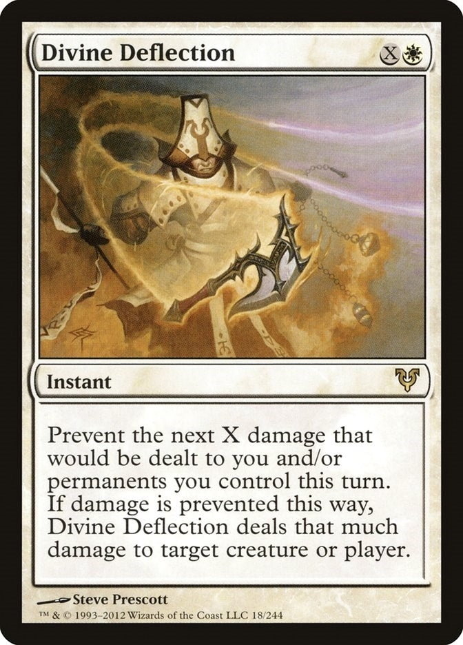 Image for Divine Deflection (18) (Avacyn Restored) - Magic: The Gathering