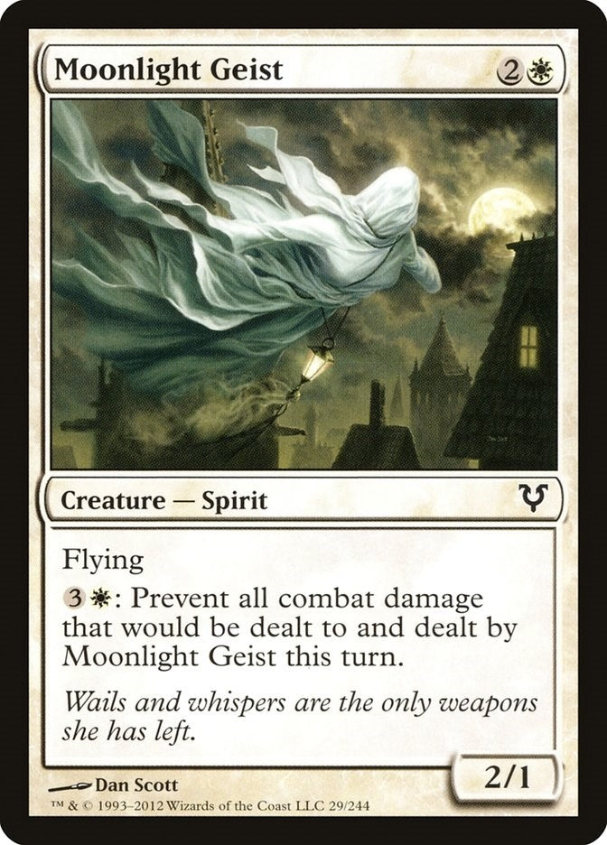 Image for Moonlight Geist (29) (Avacyn Restored) - Magic: The Gathering