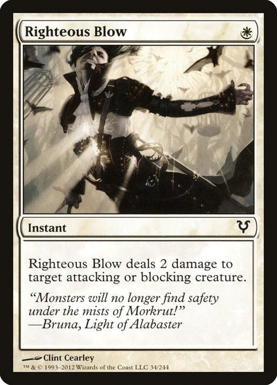 Righteous Blow (34) (Avacyn Restored)